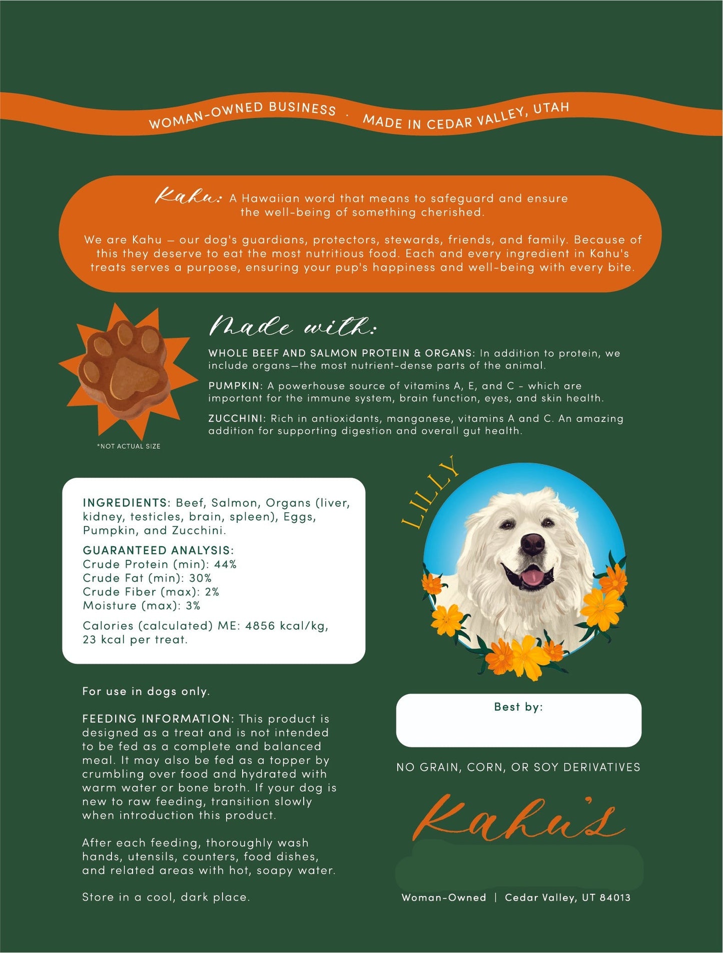 Lilly Paw Treats - 5 oz