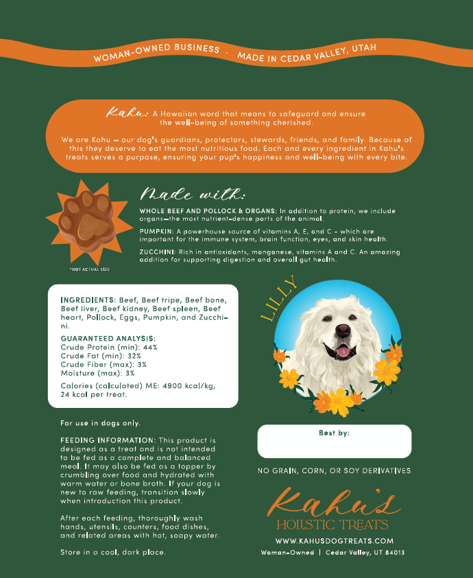 Lilly Paw Treats - 5 oz